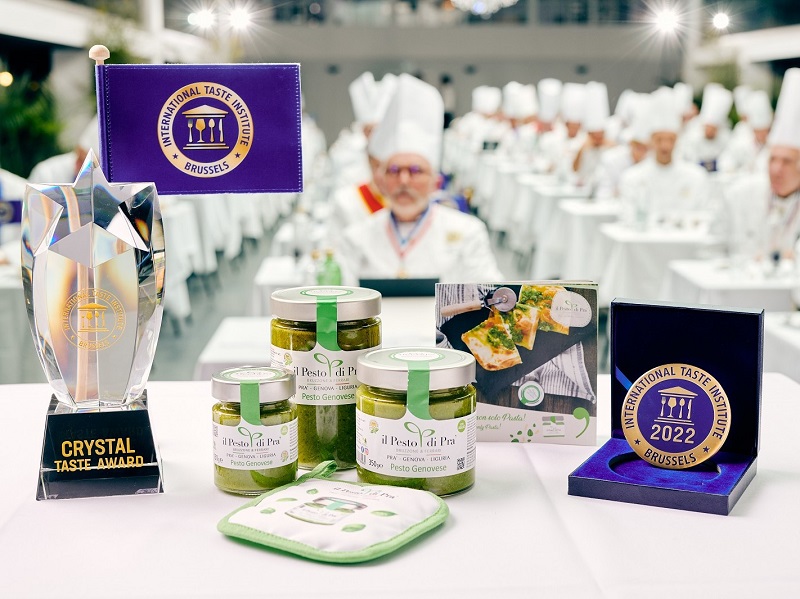 Il Pesto di Pra' ha conquistato il Crystal Award Il Pesto di Pra' ha conquistato il Crystal Award